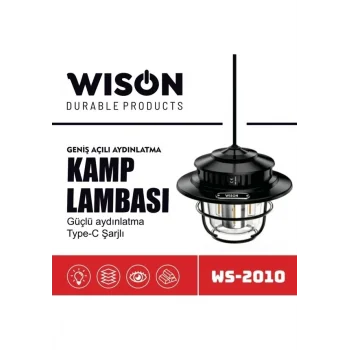 Wison WS-2010 Geniş Açılı Aydınlatma Kamp Lambası (5047)