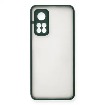 Xiaomi Mi 10t Kılıf Montreal Silikon Kapak - Yeşil