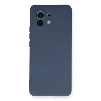 Xiaomi Mi 11 Kılıf Nano İçi Kadife Silikon - Gri