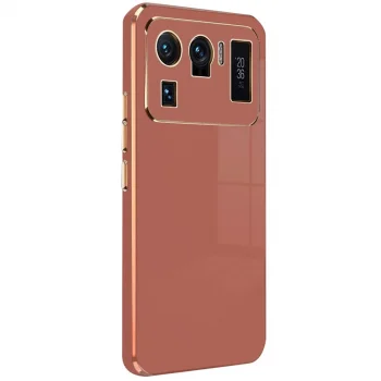 Xiaomi Mi 11 Ultra Kılıf Volet Silikon - Kırmızı