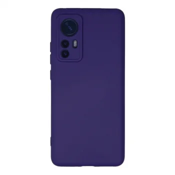 Xiaomi Mi 12 Kılıf Nano İçi Kadife Silikon - Mor