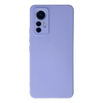 Xiaomi Mi 12 Lite Kılıf Nano İçi Kadife Silikon - Lila