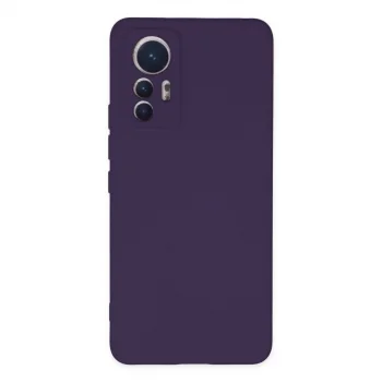 Xiaomi Mi 12 Lite Kılıf Nano İçi Kadife Silikon - Mor