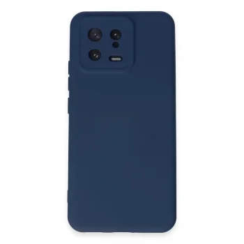 Xiaomi Mi 13 Kılıf Nano İçi Kadife Silikon - Lacivert