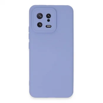 Xiaomi Mi 13 Kılıf Nano İçi Kadife Silikon - Lila