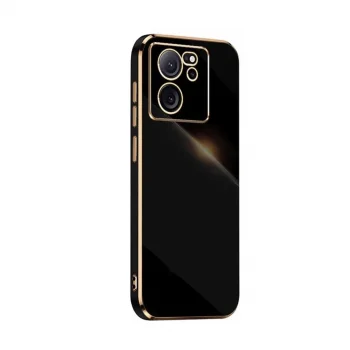 Xiaomi Mi 13t Pro Kılıf Volet Silikon - Siyah