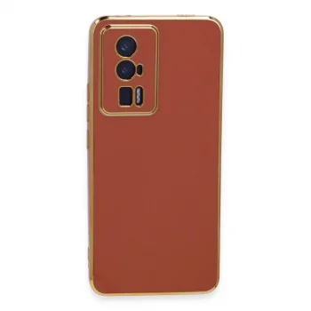 Xiaomi Poco F5 Pro Kılıf Volet Silikon - Kırmızı