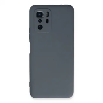 Xiaomi Poco X3 Gt Kılıf Nano İçi Kadife Silikon - Gri