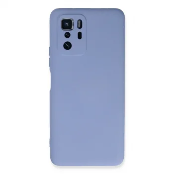 Xiaomi Poco X3 Gt Kılıf Nano İçi Kadife Silikon - Lila