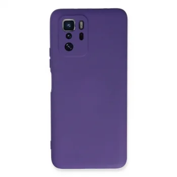 Xiaomi Poco X3 Gt Kılıf Nano İçi Kadife Silikon - Mor