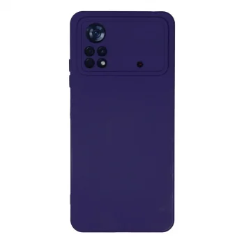 Xiaomi Poco X4 Pro 5g Kılıf Nano İçi Kadife Silikon - Mor