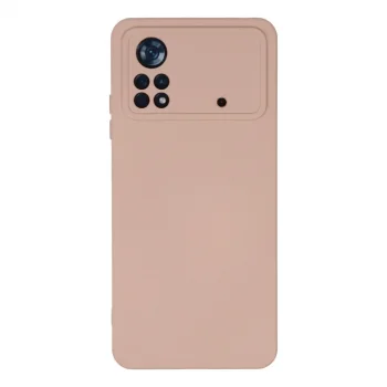 Xiaomi Poco X4 Pro 5g Kılıf Nano İçi Kadife Silikon - Pudra
