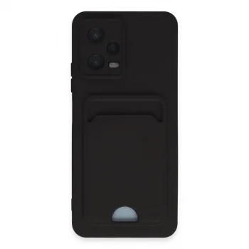 Xiaomi Poco X5 5g Kılıf Kelvin Kartvizitli Silikon - Siyah