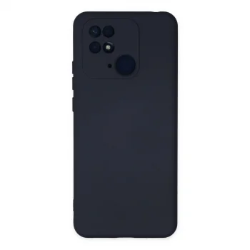 Xiaomi Redmi 10c Kılıf Nano İçi Kadife Silikon - Lacivert
