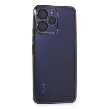Xiaomi Redmi 12 Kılıf Razer Lensli Silikon - Mor