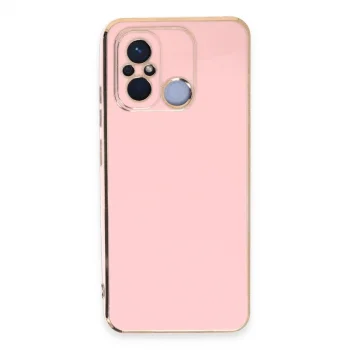 Xiaomi Redmi 12c Kılıf Volet Silikon - Pembe