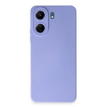 Xiaomi Redmi 13c Kılıf Nano İçi Kadife Silikon - Lila
