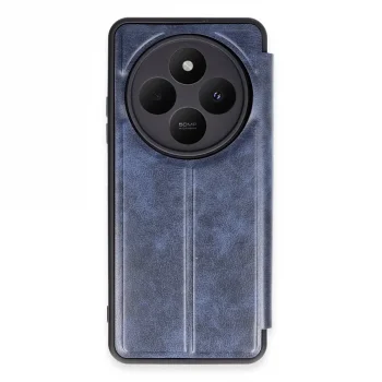 Xiaomi Redmi 14c Kılıf Flip Cover - Lacivert
