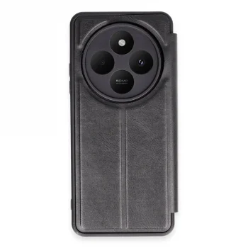 Xiaomi Redmi 14c Kılıf Flip Cover - Siyah