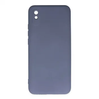 Xiaomi Redmi 9a Kılıf Nano İçi Kadife Silikon - Gri