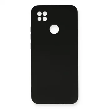 Xiaomi Redmi 9c Kılıf Nano İçi Kadife Silikon - Siyah