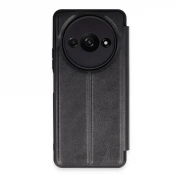 Xiaomi Redmi A3 4g Kılıf Flip Cover - Siyah