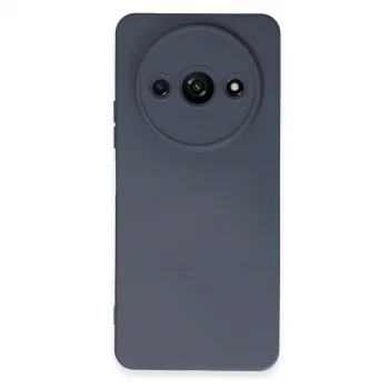Xiaomi Redmi A3 4g Kılıf Nano İçi Kadife Silikon - Gri