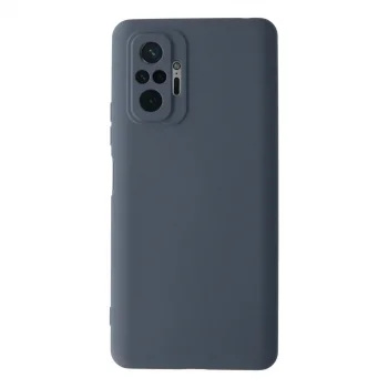 Xiaomi Redmi Note 10 Pro Kılıf Nano İçi Kadife Silikon - Gri