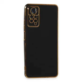 Xiaomi Redmi Note 11 Pro Kılıf Volet Silikon - Siyah
