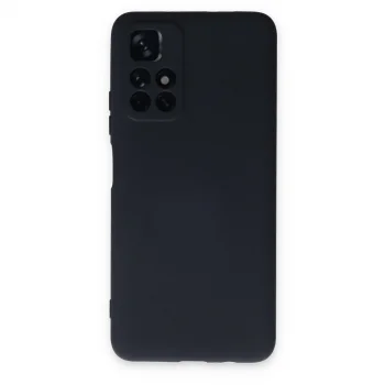 Xiaomi Redmi Note 11t Kılıf Nano İçi Kadife Silikon - Lacivert