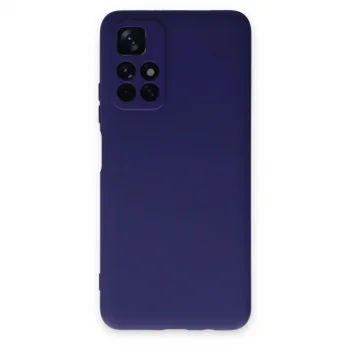 Xiaomi Redmi Note 11t Kılıf Nano İçi Kadife Silikon - Mor