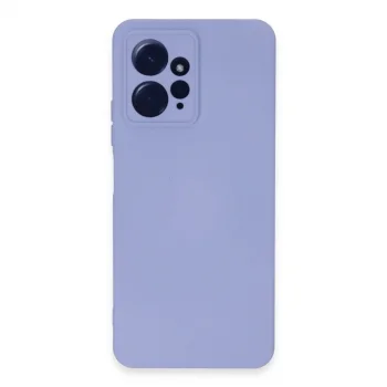 Xiaomi Redmi Note 12 4g Kılıf Nano İçi Kadife Silikon - Lila