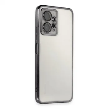 Xiaomi Redmi Note 12 4g Kılıf Razer Lensli Silikon - Siyah