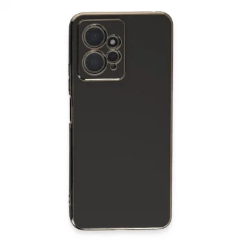 Xiaomi Redmi Note 12 4g Kılıf Volet Silikon - Siyah
