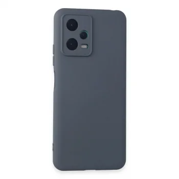 Xiaomi Redmi Note 12 5g Kılıf Nano İçi Kadife Silikon - Gri