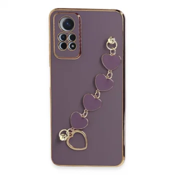 Xiaomi Redmi Note 12 Pro 4g Kılıf Esila Silikon - Mor