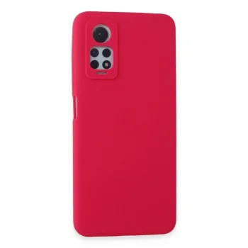 Xiaomi Redmi Note 12 Pro 4g Kılıf Nano İçi Kadife Silikon - Pembe