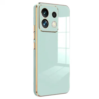 Xiaomi Redmi Note 13 5g Kılıf Volet Silikon - Açık Yeşil