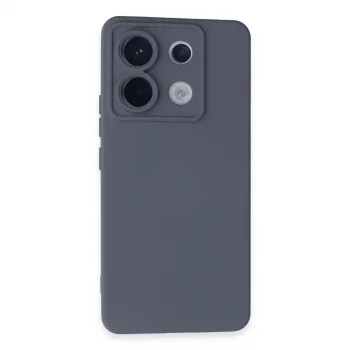 Xiaomi Redmi Note 13 Pro 5g Kılıf Nano İçi Kadife Silikon - Gri