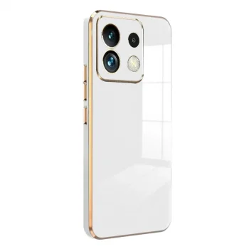 Xiaomi Redmi Note 13 Pro 5g Kılıf Volet Silikon - Beyaz
