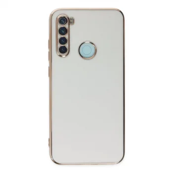 Xiaomi Redmi Note 8 Kılıf Volet Silikon - Beyaz