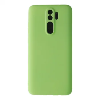 Xiaomi Redmi Note 8 Pro Kılıf First Silikon - Yeşil