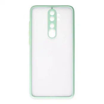 Xiaomi Redmi Note 8 Pro Kılıf Montreal Silikon Kapak - Turkuaz