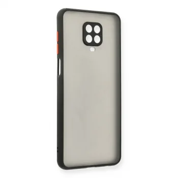 Xiaomi Redmi Note 9 Pro Kılıf Montreal Silikon Kapak - Siyah