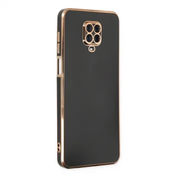 Xiaomi Redmi Note 9 Pro Kılıf Volet Silikon - Siyah