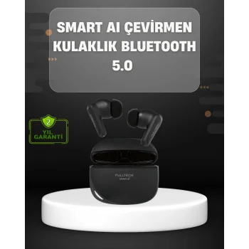 Yapay Zeka Destekli Bluetooth Kulaklık Anlık Çeviri ve Gürültü Engelleme