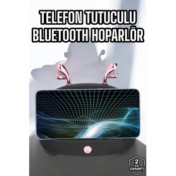 Yeni Nesil Akıllı Hoparlör Telefon Tutacağı Uzun Pil Ömrü Yüksek Ses Kaliteli