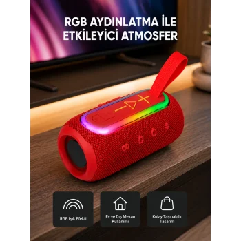Yeni Nesil Bluetooth Taşınabilir Hoparlör – Enerji Tasarruflu, Yüksek Ses Kaliteli