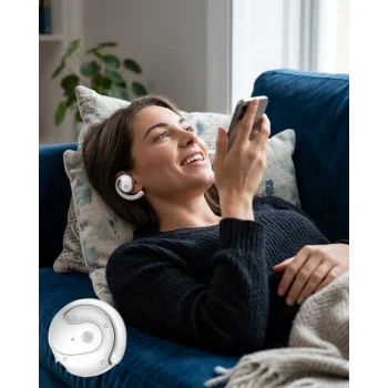 Yeni Nesil Kablosuz Kulaklık Dokunmatik Kontrol ve 10 Metre Çekim Mesafeli