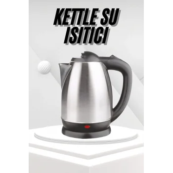 Yeni Nesil Saplı Uzun Ömürlü Paslanmaz Çelik Su Isıtıcı Kettle